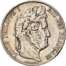 Coin, France, Louis-Philippe, 5 Francs, 1848, Paris, EF(40-45), Silver