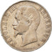 Moneda, Francia, Napoléon III, 5 Francs, 1856, Paris, BC+, Plata, KM:782.1