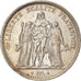 Münze, Frankreich, Hercule, 5 Francs, 1848, Strasbourg, S+, Silber, KM:756.2