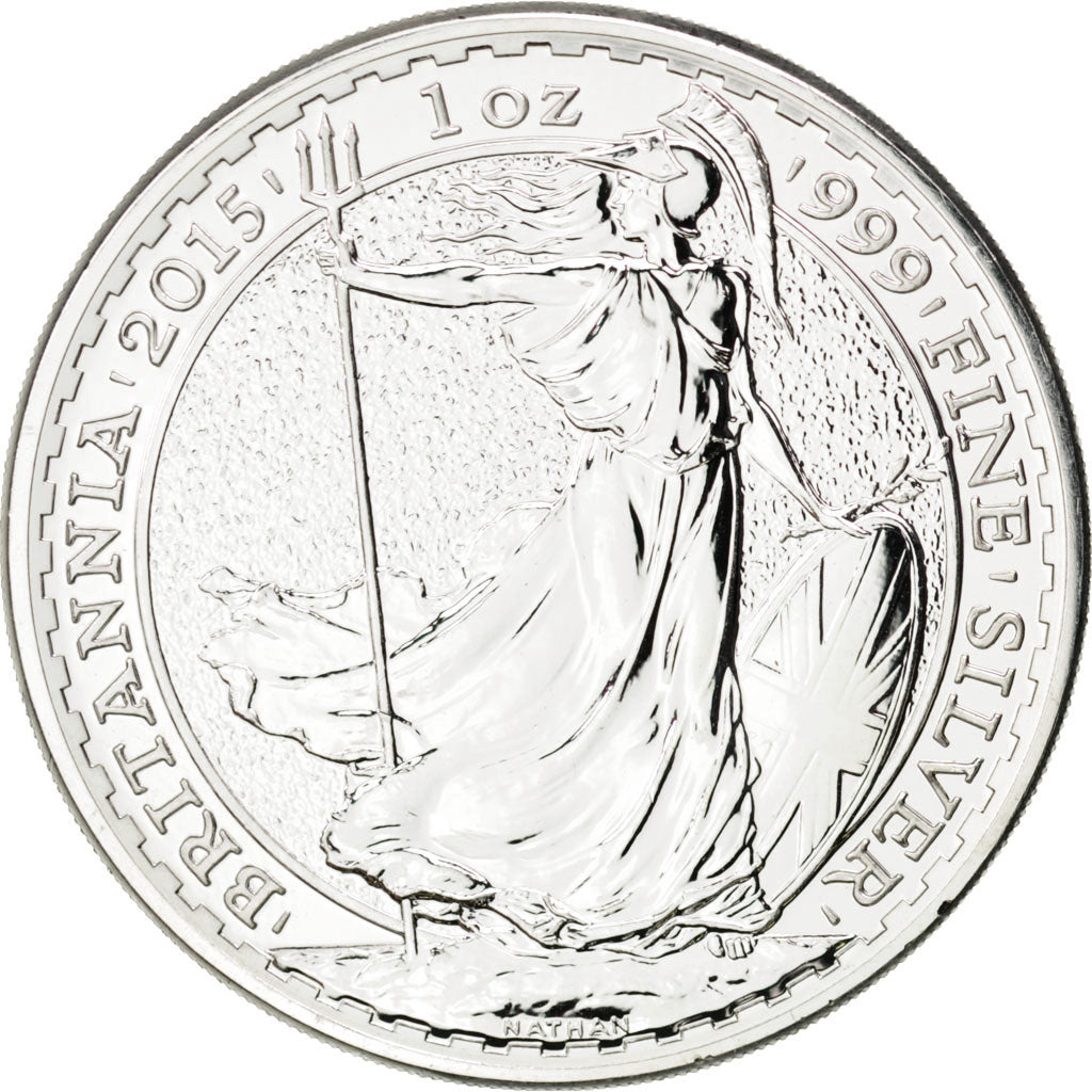Coin, Great Britain, 2 Pounds, 2015, MS(65-70), Silver, KM:New