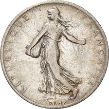 Moeda, França, Semeuse, 2 Francs, 1904, Paris, VF(20-25), Prata, KM:845.1