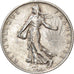 Coin, France, Semeuse, 2 Francs, 1917, Paris, AU(50-53), Silver, KM:845.1