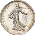 Coin, France, Semeuse, 2 Francs, 1919, Paris, AU(55-58), Silver, KM:845.1