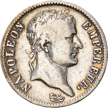 Moneta, Francja, Napoléon I, Franc, 1811, Paris, VF(20-25), Srebro, KM:692.1