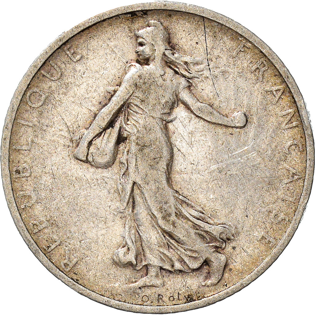 Münze, Frankreich, Semeuse, Franc, 1898, Paris, S, Silber, KM:844.1