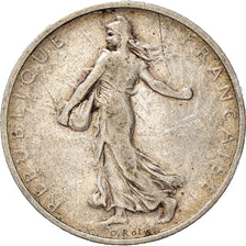 Münze, Frankreich, Semeuse, Franc, 1898, Paris, S, Silber, KM:844.1