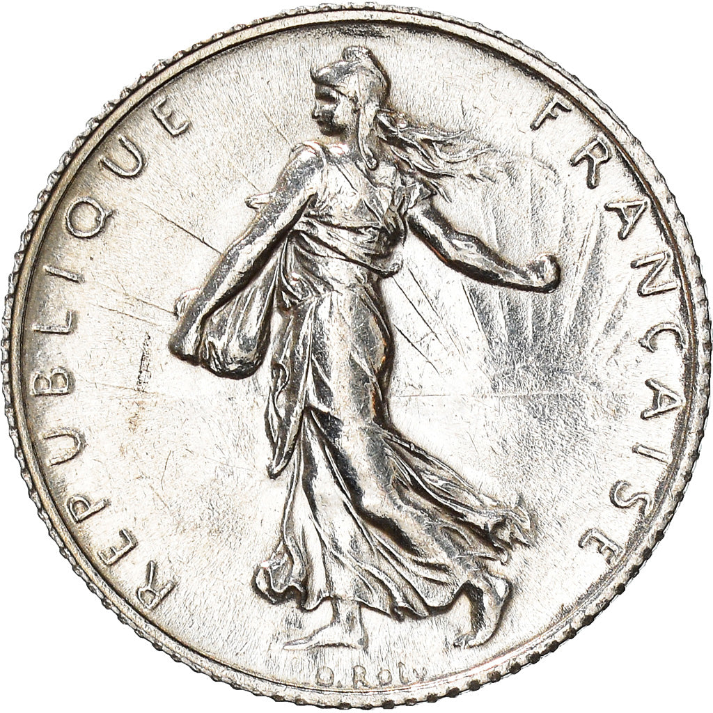 Monnaie, France, Semeuse, Franc, 1920, Paris, SUP, Argent, Gadoury:467, KM:844.1