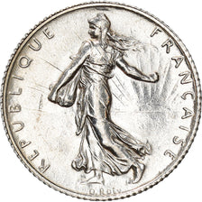 Monnaie, France, Semeuse, Franc, 1920, Paris, SUP, Argent, Gadoury:467, KM:844.1
