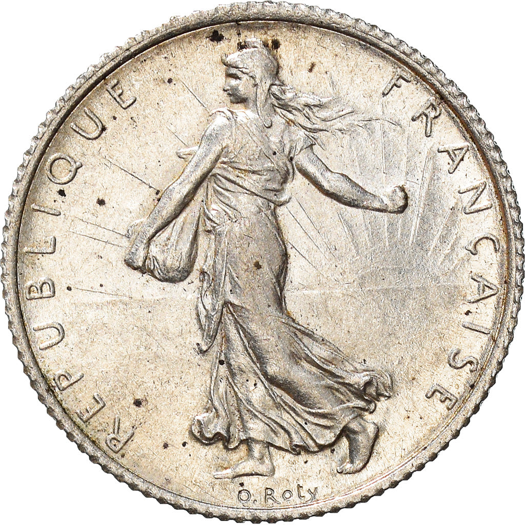 Monnaie, France, Semeuse, Franc, 1920, Paris, SUP, Argent, Gadoury:467, KM:844.1