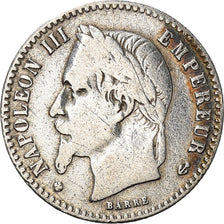 Coin, France, Napoléon III, 50 Centimes, 1866, Strasbourg, VF(20-25), Silver
