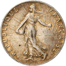 Coin, France, Semeuse, 50 Centimes, 1920, Paris, EF(40-45), Silver, KM:854