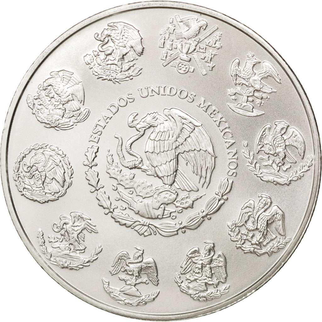 Mexico, 1 Onza, 2014, KM #New, MS(65-70), Silver, 31.10
