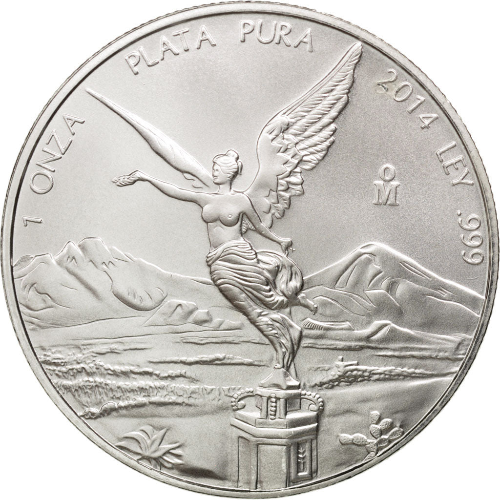 Mexico, 1 Onza, 2014, KM #New, MS(65-70), Silver, 31.10