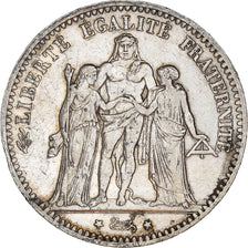 Coin, France, Hercule, 5 Francs, 1875, Paris, EF(40-45), Silver, KM:820.1