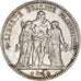 Moneta, Francja, Hercule, 5 Francs, 1875, Paris, EF(40-45), Srebro, KM:820.1