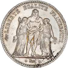Coin, France, Hercule, 5 Francs, 1876, Paris, AU(50-53), Silver, KM:820.1