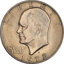 Coin, United States, Eisenhower Dollar, 1972, Denver, AU(55-58)