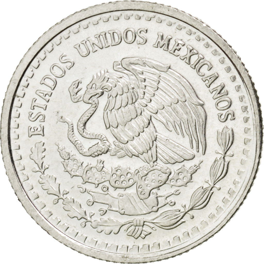 MEXICO, 1/20 Onza, 1/20 Troy Ounce of Silver, 2003, Mexico City, KM #609,...