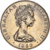 Coin, Gibraltar, Elizabeth II, Crown, 1980, British Royal Mint, AU(55-58)