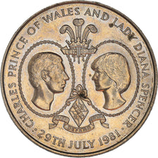 Monnaie, Tristan Da Cunha, Elizabeth II, 25 Pence, 1981, Pobjoy Mint, SUP