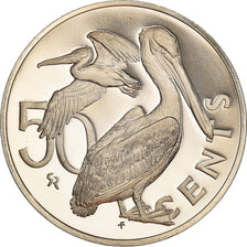 Coin, BRITISH VIRGIN ISLANDS, 50 Cents, 1974, Franklin Mint, Proof, MS(65-70)