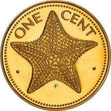 Münze, Bahamas, Cent, 1974, Commonwealth Mint, Proof, STGL, Messing, KM:59