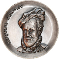 Espagne, Médaille, Miquel Servet, Sciences & Technologies, 1969, Pujol, TTB+