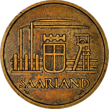 Coin, SAARLAND, 50 Franken, 1954, Paris, AU(50-53), Aluminum-Bronze, KM:3