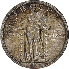 Coin, United States, Standing Liberty Quarter, Quarter, 1917, Philadelphia