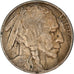 Moneda, Estados Unidos, Buffalo Nickel, 5 Cents, 1917, Philadelphia, MBC, Cobre