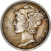 Coin, United States, Mercury Dime, Dime, 1918, Philadelphia, MS(60-62), Silver