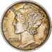 Coin, United States, Mercury Dime, Dime, 1923, Philadelphia, EF(40-45), Silver