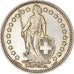 Coin, Switzerland, 2 Francs, 1939, Bern, AU(50-53), Silver, KM:21