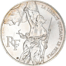 Coin, France, Liberté guidant le peuple, 100 Francs, 1993, AU(55-58), Silver