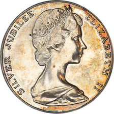 Coin, Bermuda, Elizabeth II, 25 Dollars, 1977, AU(55-58), Silver, KM:25