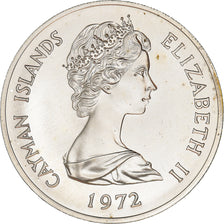 Coin, Cayman Islands, Elizabeth II, 25 Dollars, 1972, MS(65-70), Silver, KM:9