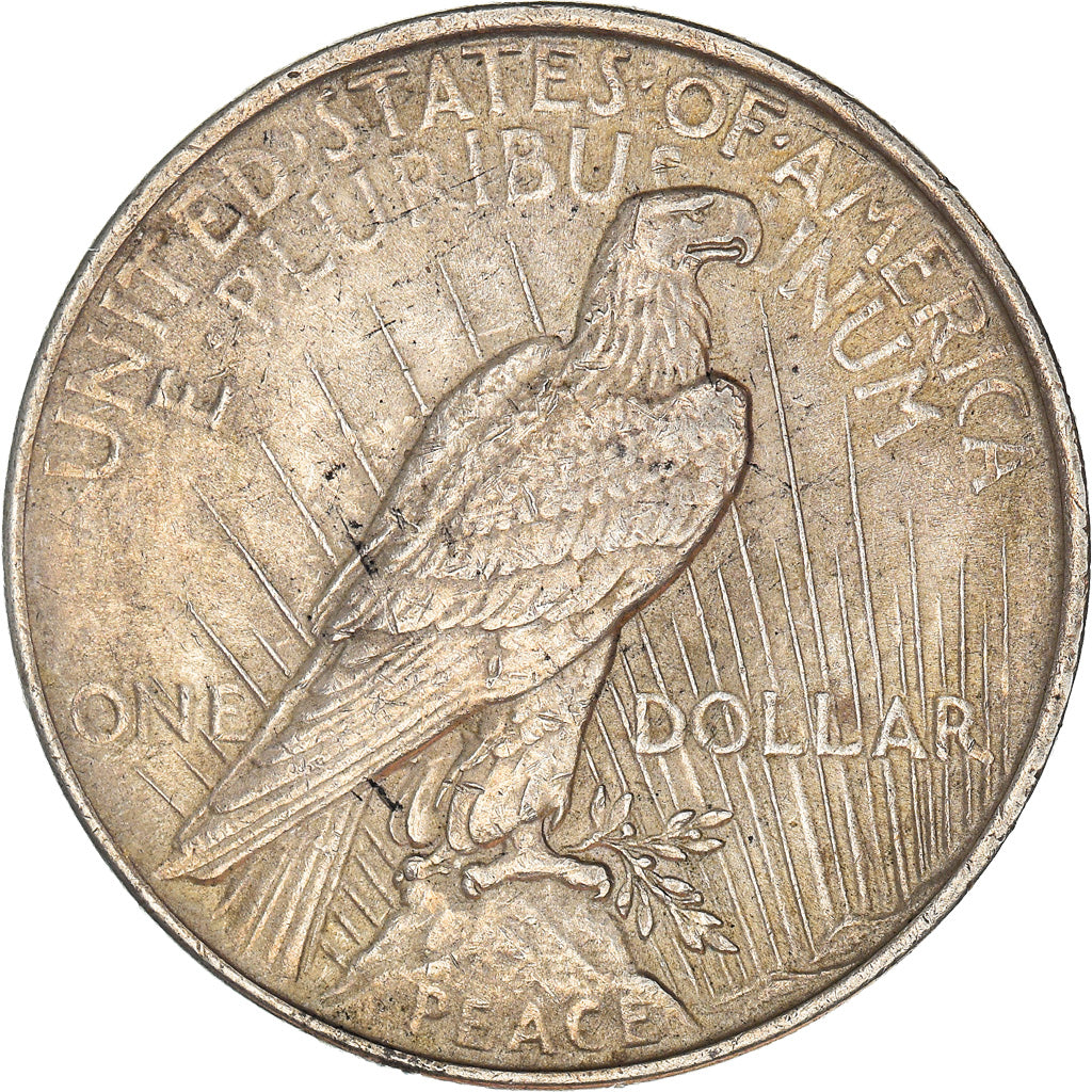 Coin, United States, Peace Dollar,1922, Philadelphia, EF(40-45)