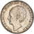 Moneda, Países Bajos, Wilhelmina I, 2-1/2 Gulden, 1937, MBC, Plata, KM:165