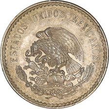 Coin, Mexico, 5 Pesos, 1948, Mexico City, AU(50-53), Silver, KM:465