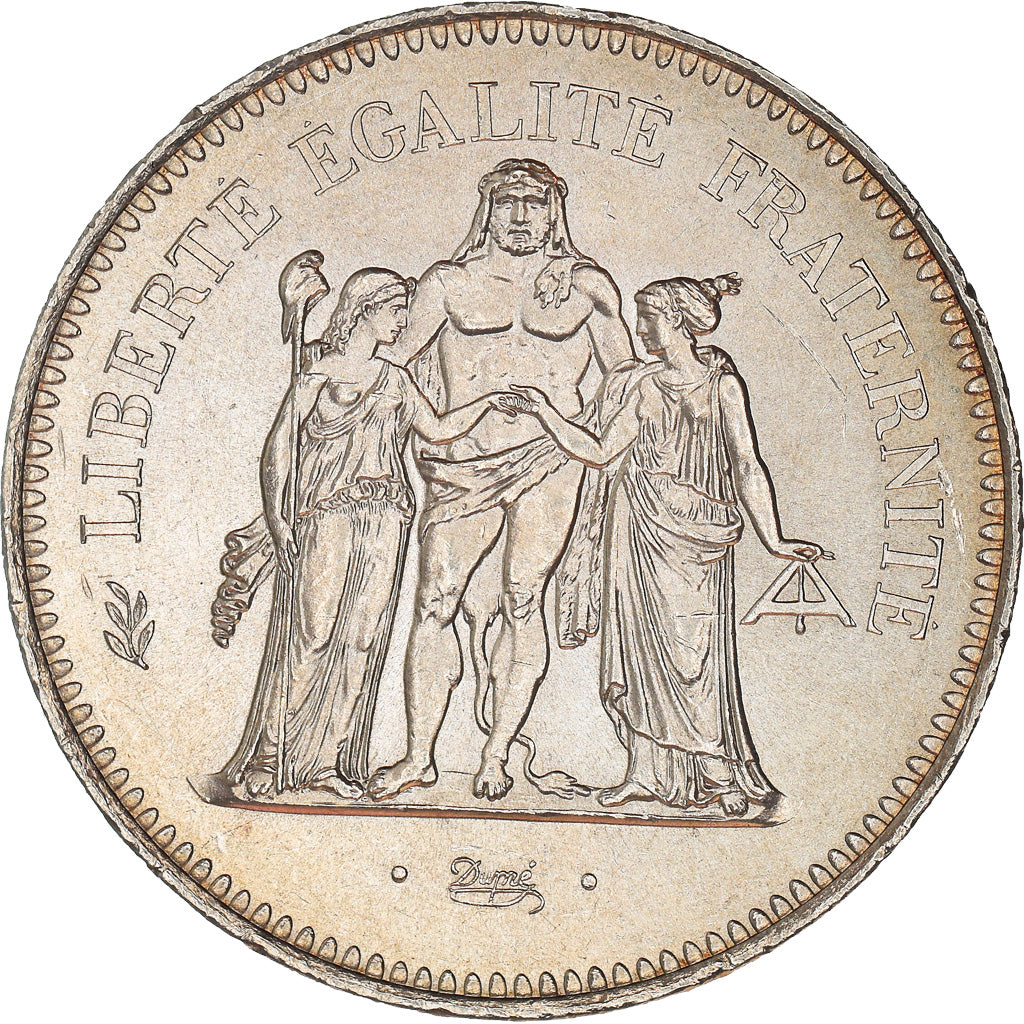 Monnaie, France, Hercule, 50 Francs, 1976, Paris, SUP, Argent, Gadoury:882