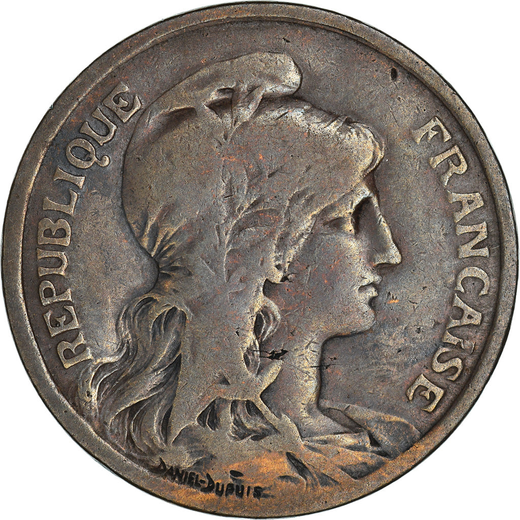 Coin, France, Dupuis, 10 Centimes, 1916, Paris, Etoile, VF(30-35), Bronze