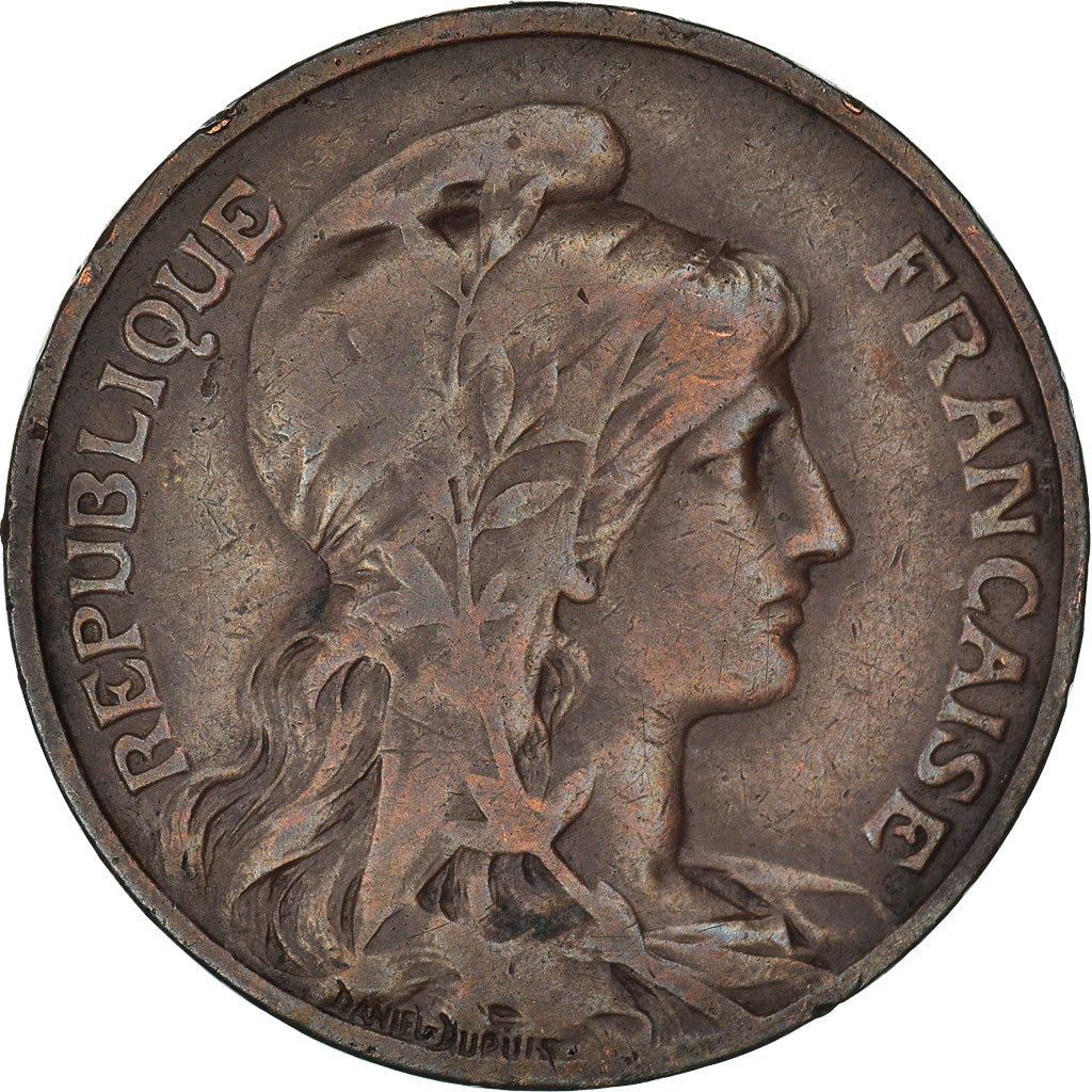 Monnaie, France, Dupuis, 10 Centimes, 1914, Paris, TTB, Bronze, Gadoury:277