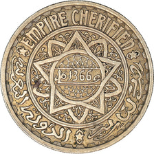 Coin, Morocco, Mohammed V, 20 Francs, AH 1366/1946, Paris, EF(40-45)