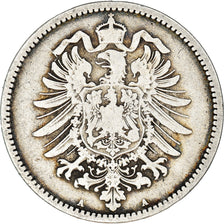 Münze, GERMANY - EMPIRE, Wilhelm I, Mark, 1875, Berlin, S+, Silber, KM:7