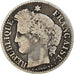 Moneta, Francia, Cérès, 20 Centimes, 1851, Paris, MB, Argento, KM:758.1