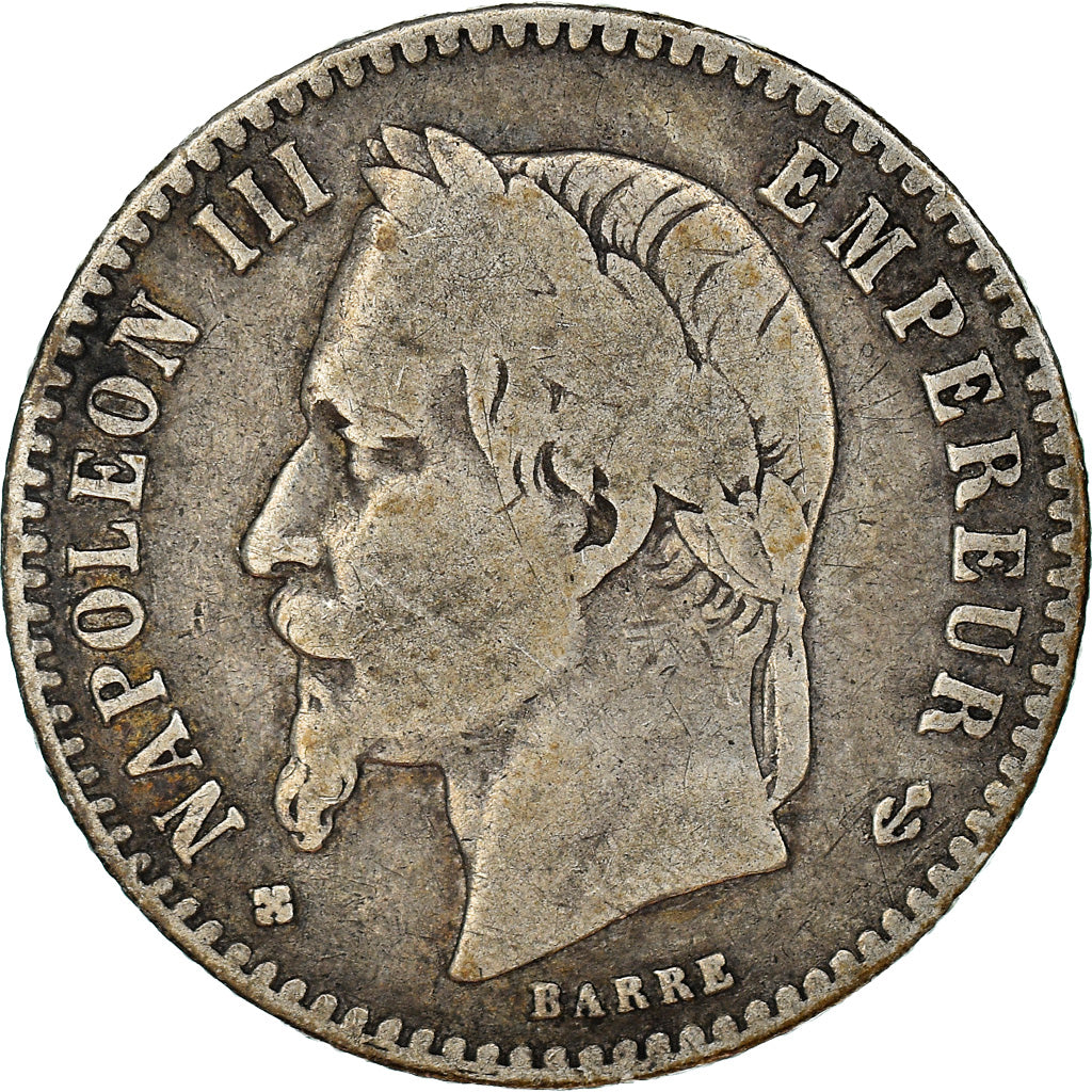 Monnaie, France, Napoléon III, 50 Centimes, 1864, Strasbourg, TB+, Argent