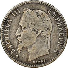 Monnaie, France, Napoléon III, 50 Centimes, 1864, Strasbourg, TB+, Argent