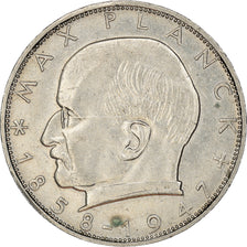 Coin, GERMANY - FEDERAL REPUBLIC, 2 Mark, 1966, Stuttgart, AU(50-53)