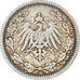 Coin, GERMANY - EMPIRE, 1/2 Mark, 1905, Berlin, EF(40-45), Silver, KM:17