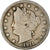 Moneda, Estados Unidos, Liberty Nickel, 5 Cents, 1911, Philadelphia, BC+, Cobre